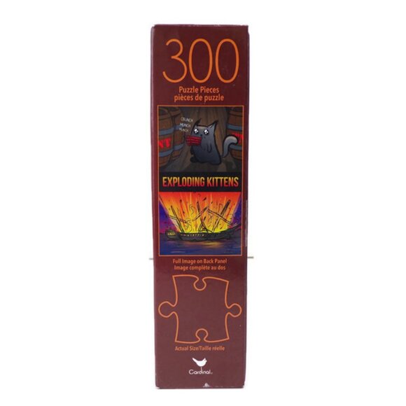 Exploding Kittens 300 Puzzle Pieces New in Sealed Box - Picture 2 of 4